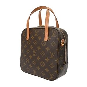 Louis Vuitton Monogram Brown Canvas Handbag Spontini
